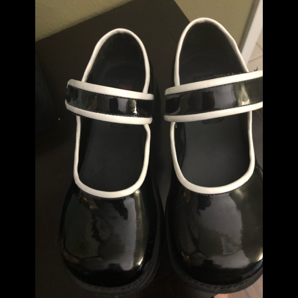 Demonia Sprite 1 Wedge Patent Leather Mary Janes